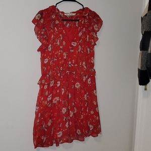 Zara Floral Flowy Dress